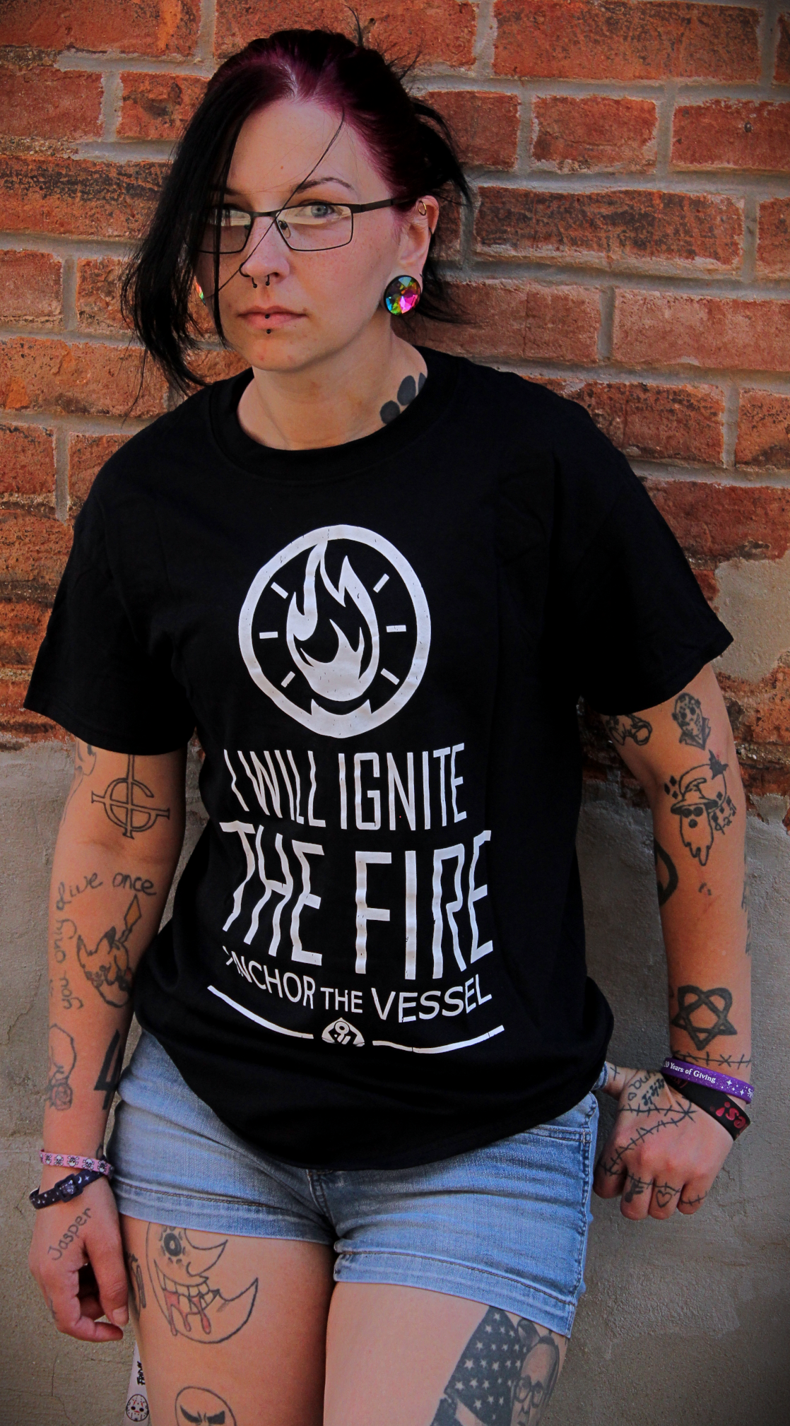 Anchor The Vessel Black Tee